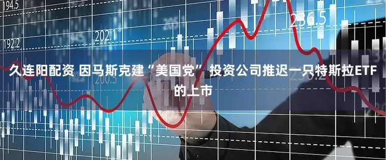 久连阳配资 因马斯克建“美国党” 投资公司推迟一只特斯拉ETF的上市